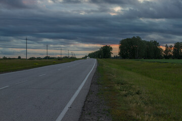 Fototapeta premium road to the sky