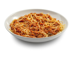 espaguetis a la boloñesa.  Spaghetti Bolognese