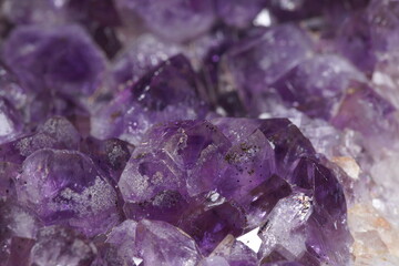 Amethyst Detail aus Quartz