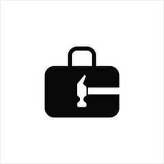 hammer logo and bag shape with abstract models