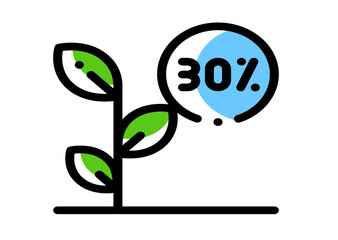 Eco Friendly icon, Gear icon vector illustration , Growth icon 