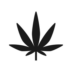 Cannabis Leaf (Hemp) Marijuana Weed Icon