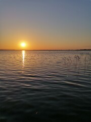 Zen sunset in Valencia's albufera 