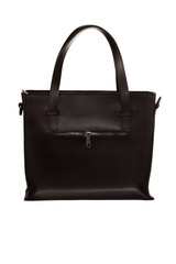 Modern, spacious tote bag in a simple design with short handles