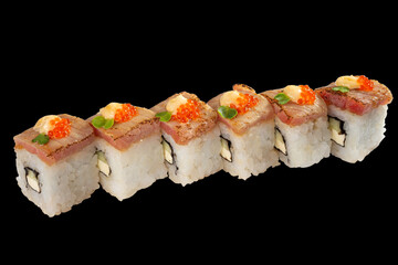 Roasted tuna rolls