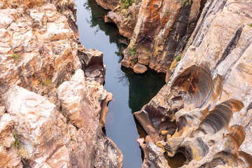 Obraz premium Bourke's Luck Potholes - Mpumalanga, South Africa