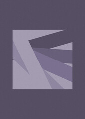 Crossing lines generativeart style colorful illustration