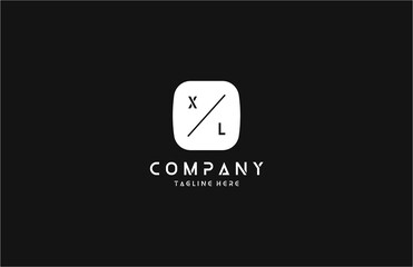 Creative Modern Minimal Tech XL Letter Logo