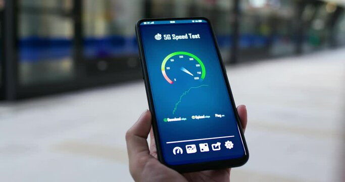 Testing the speed of 5G