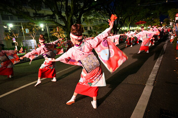 高知よさこい祭り2019年