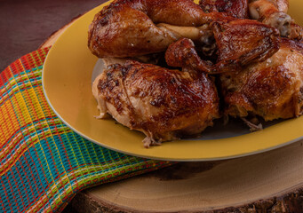 pollo a la brasa peruano