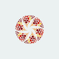 vector illustration of an abstract background