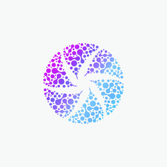 vector illustration of an abstract background