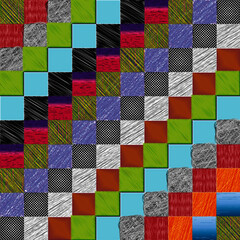 Hintergrundmuster 00033, Vektor, Muster, Hintergrund, blau, rot, gruen, schwarz, weiße Farben
