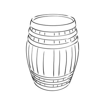 recommend clip art: barrel, wine, element for design, hand drawing, vector. barrel, vector sketch illustration
