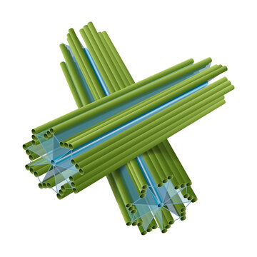 Cell structure of centriole.