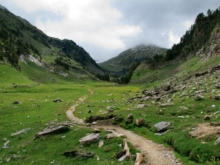 Fototapeta na wymiar great mountain landscape, Pyrenees
