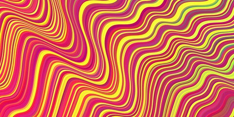 Light Multicolor vector layout with bent lines.