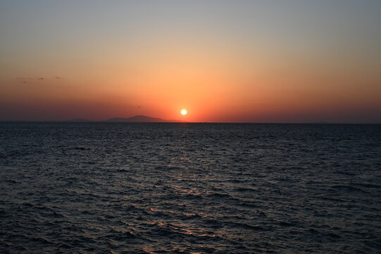 sunset at awaji island