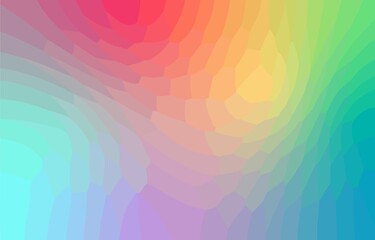  Rainbow irregular geometric background. Polygon abstract design. Vector  illustration EPS