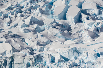 Fototapeta na wymiar Antarctic glacier surface