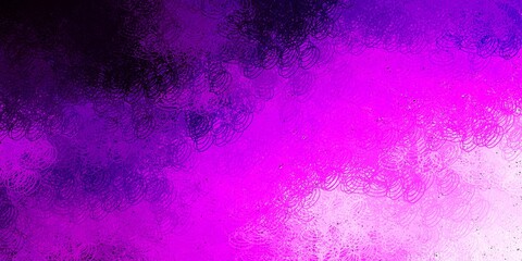 Dark pink vector backdrop with dots.