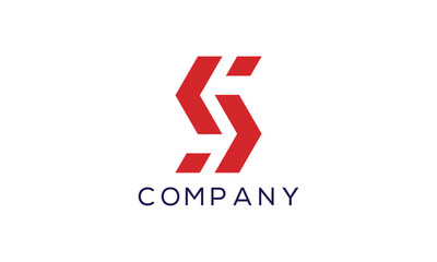 Fototapeta premium Letter S logo icon design template for any kinds of company