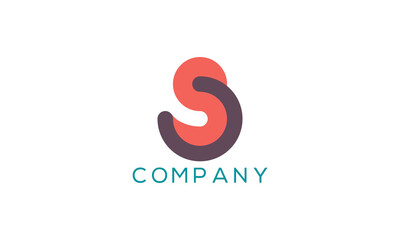 Letter S logo icon design template for any kinds of company