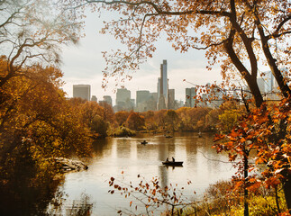 Autumn in Central Park, New York City