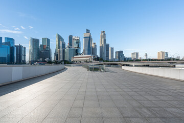 Obraz premium city skyline