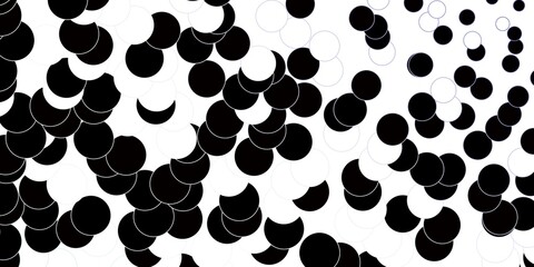 Dark Pink, Blue vector background with bubbles. Abstract illustration with colorful spots in nature style. Pattern for wallpapers, curtains.