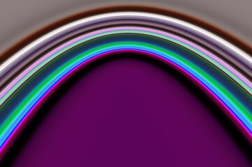 rainbow in the dark background