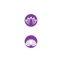 Beauty Vector lotus icon