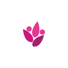 Beauty Vector lotus icon