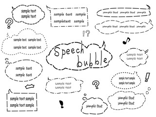 speech bubble(下向き）４