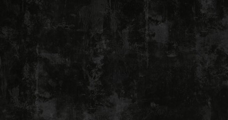 Panorama grunge black blurred art vintage background and wallpaper. illustration abstract design.Long banner copy space nobody.