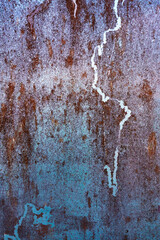 Old rusty metal background