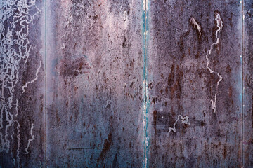 Old rusty metal background