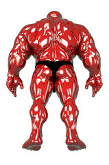 Silhouette of a bodybuilder, anatomy, muscles, back side, 3d rendering, 3d illustration