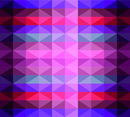 Fototapeta premium Colorful Geometric Background, Vector illustration
