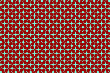 Amazing Metaballs Seamless Pattern Vector Design