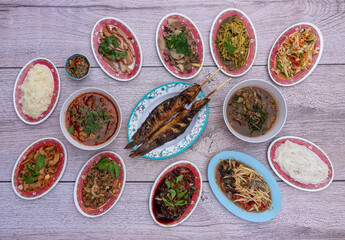 Thai Food Mixed Dishes June 2020 