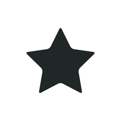 Obraz premium Star shape icon