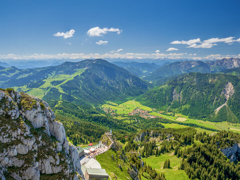 The Bavarian Wendelstein Mountain area with a great Mountain View