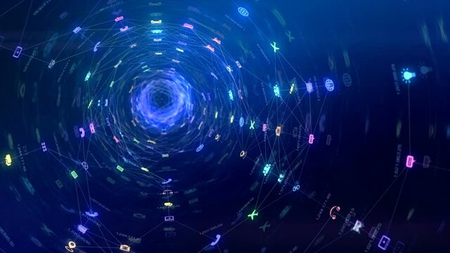 Internet icons and data
