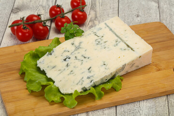 Italian traditional gorgonzola soft cheese