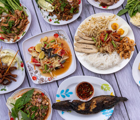Thai Food Mixed Dishes June 2020 
