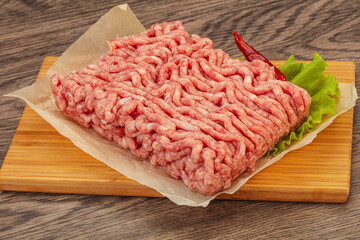Minced meat - pork and beef