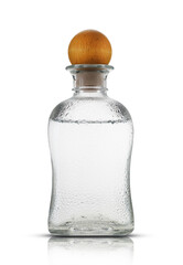 carafe full of water drops