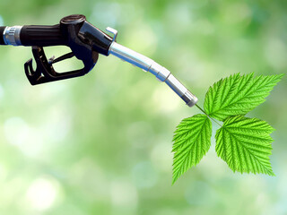 Eco-green concept of gasoline pump nozzle